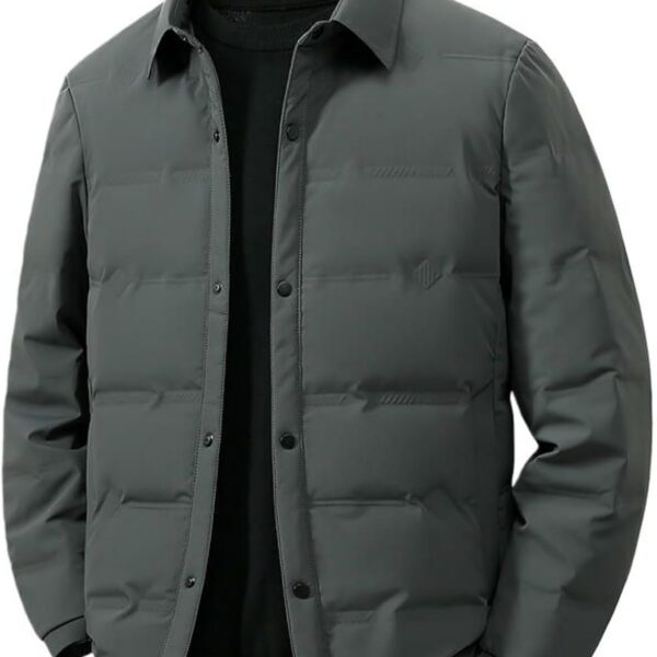Men's Autumn Winter Trendy Simple Cold Proof Warm Short Down Jacket
