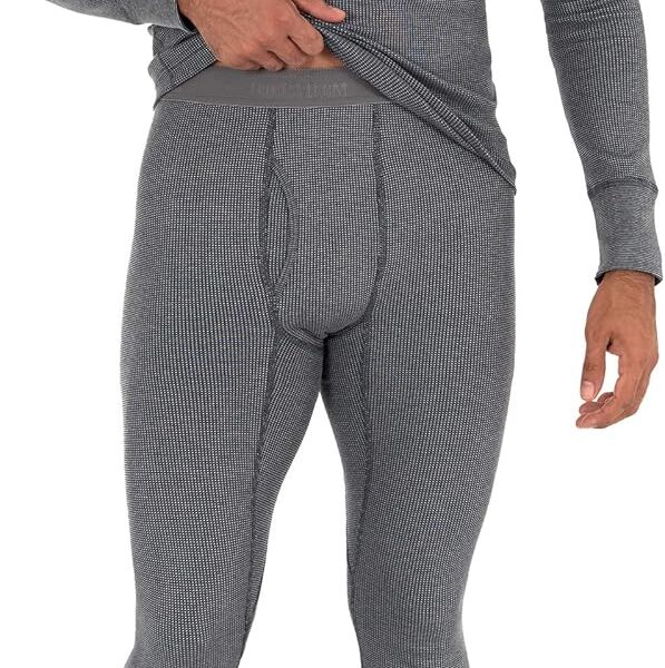 mens Recycled Waffle Thermal Underwear Set (Top and Bottom)